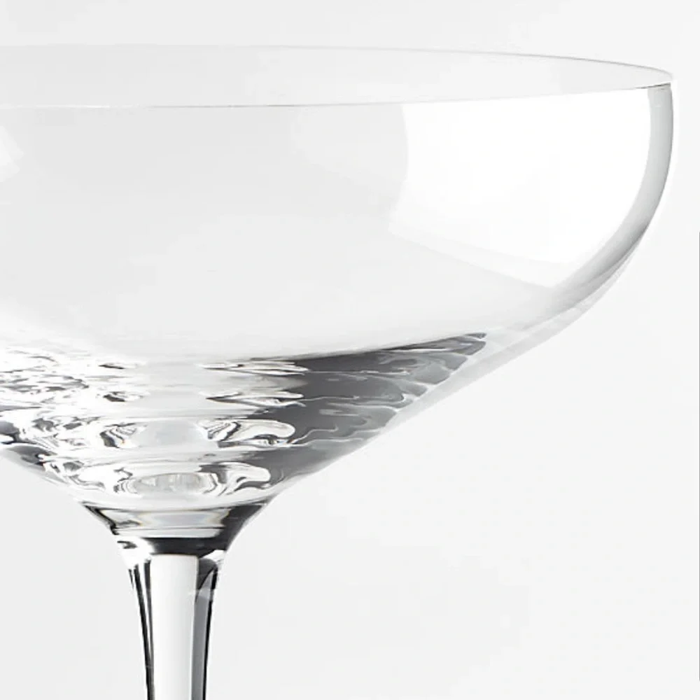 New! 🥂 Crate&Barrel Elegant. Modern Coupe Glass 11.75oz